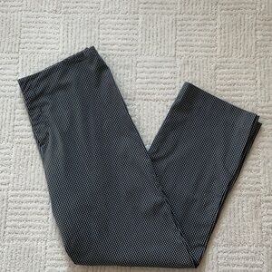 Vintage Gap Black/White Checked Cropped Pants.